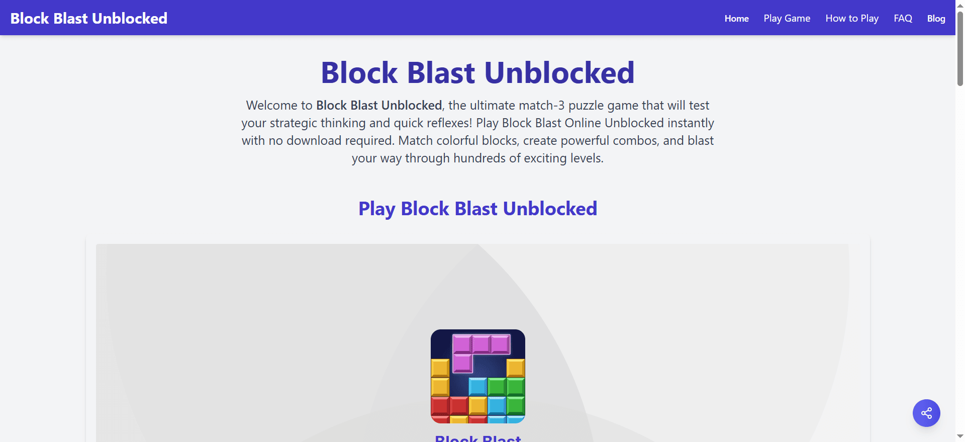 Block Blast Unblocked screenshot 1
