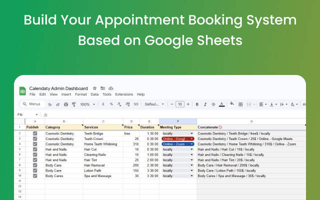 Calendaty - Appointment Scheduling Software screenshot 1