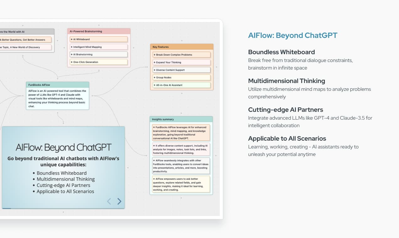 FunBlocks AIFlow screenshot 1