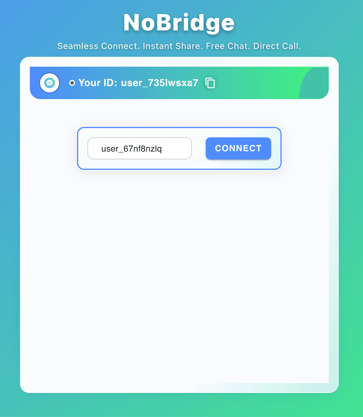 NoBridge screenshot 1