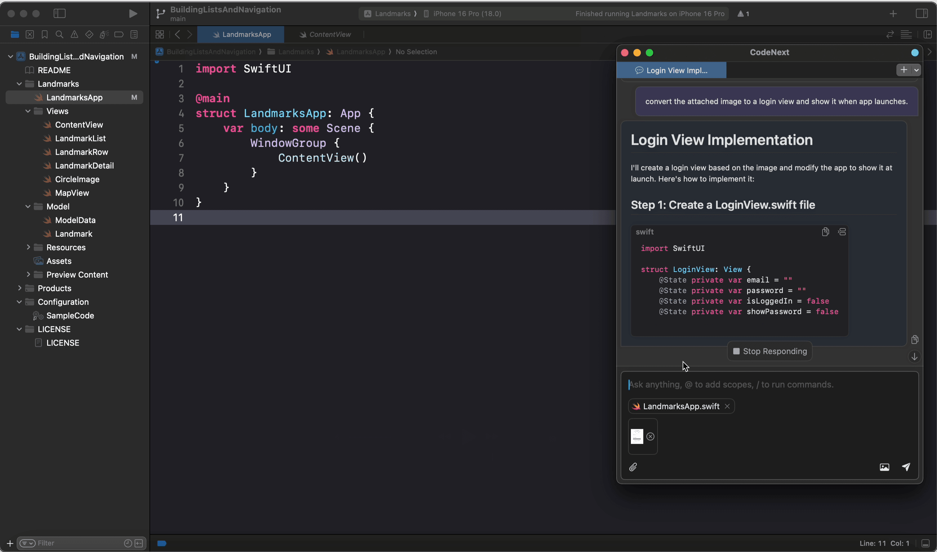 CodeNext screenshot 1