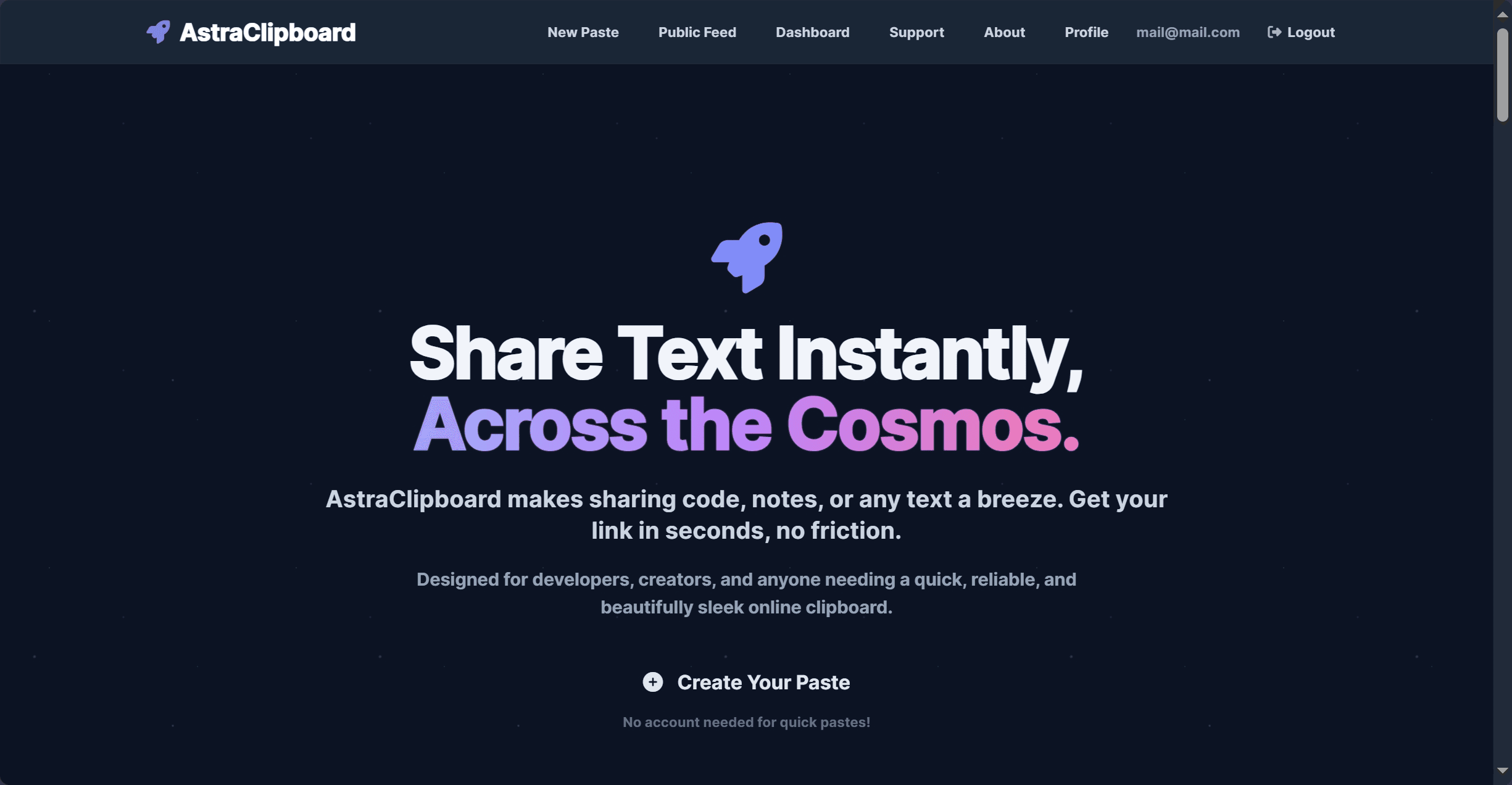 AstraClipboard screenshot 1