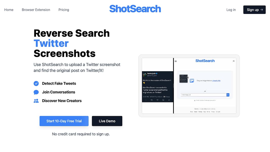 ShotSearch screenshot 1