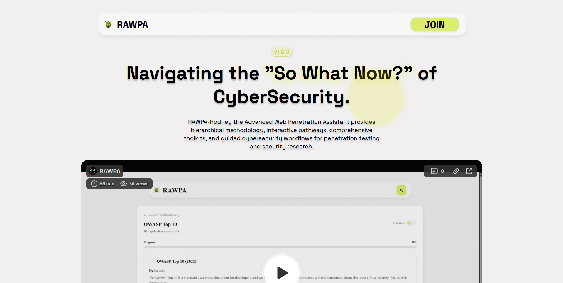 RAWPA screenshot 1