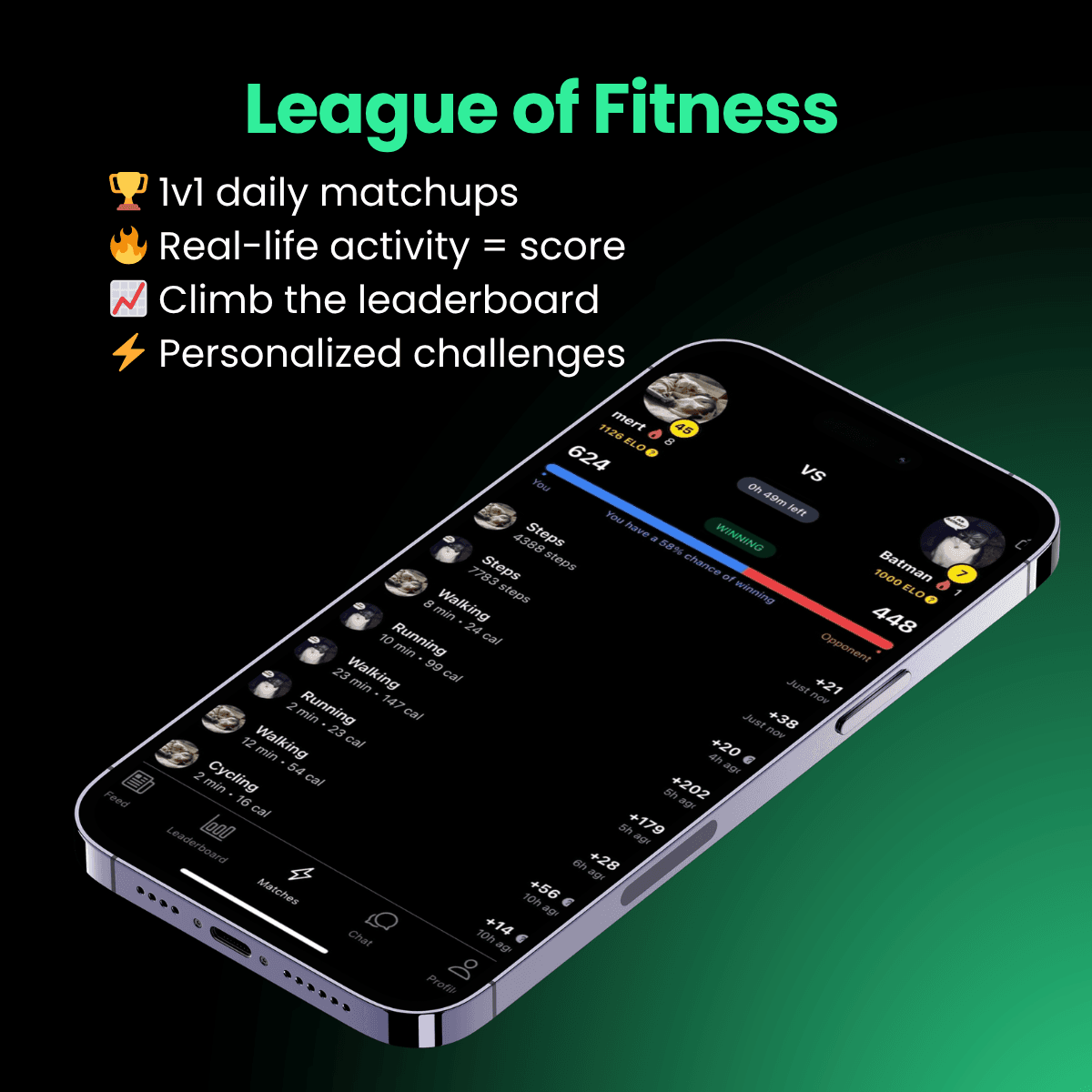 League of Fitness screenshot 1